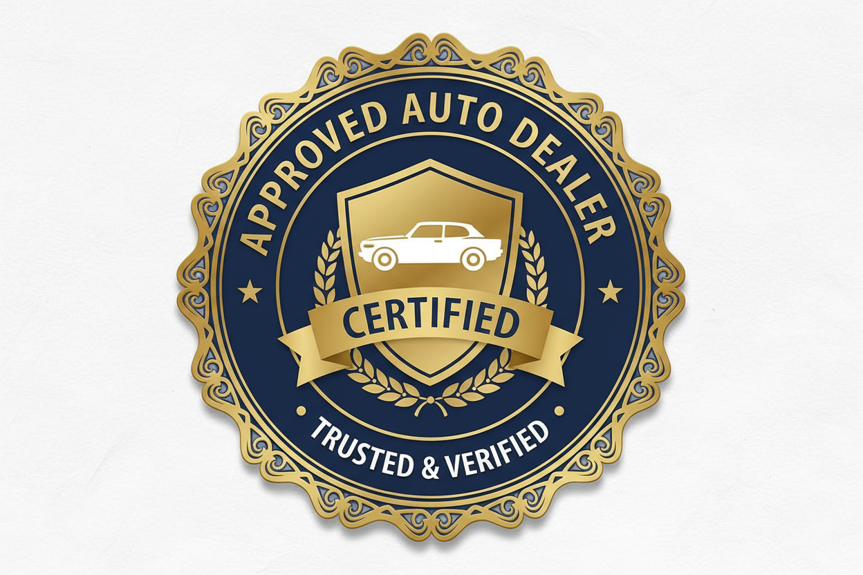 Approved Auto Dealer Seal