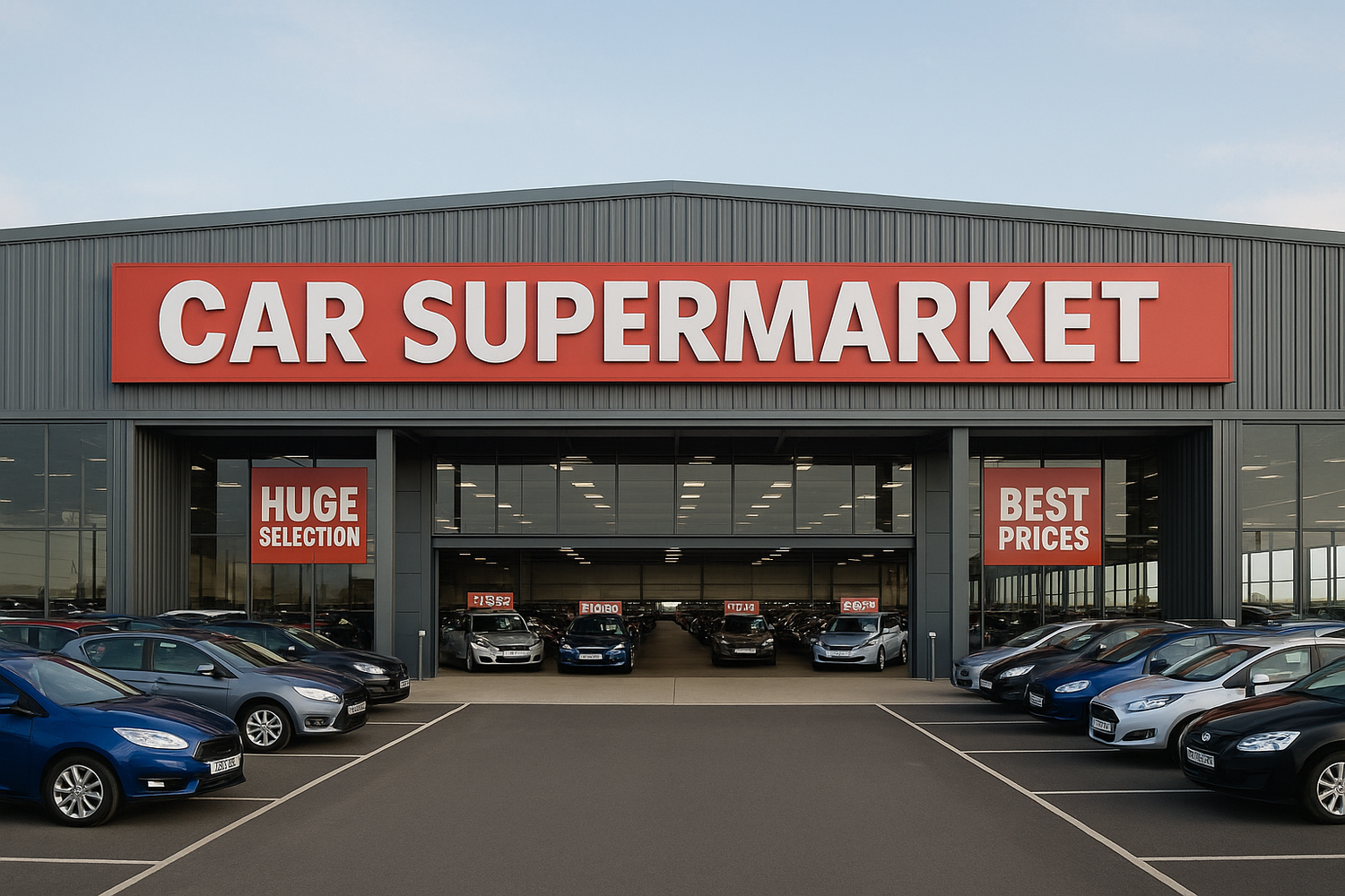 make it car supermarket style entry