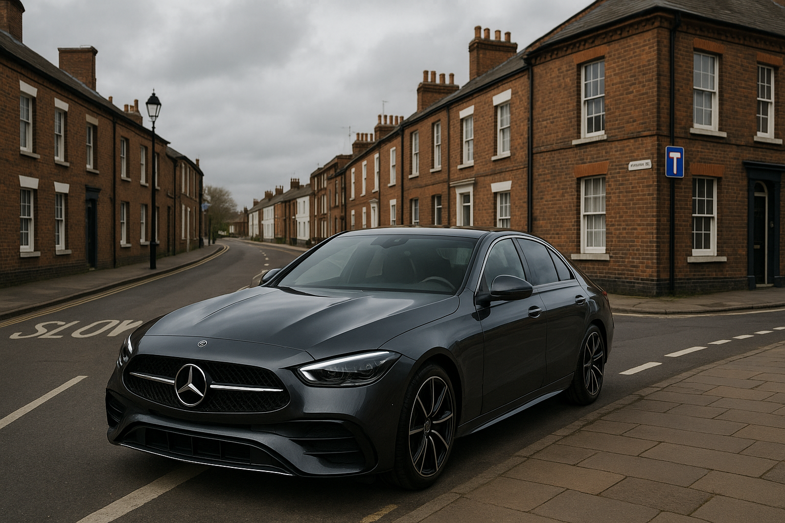 Mercedes Benz car in the UK